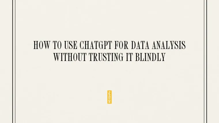 A four-pass workflow for checking ChatGPT data analysis