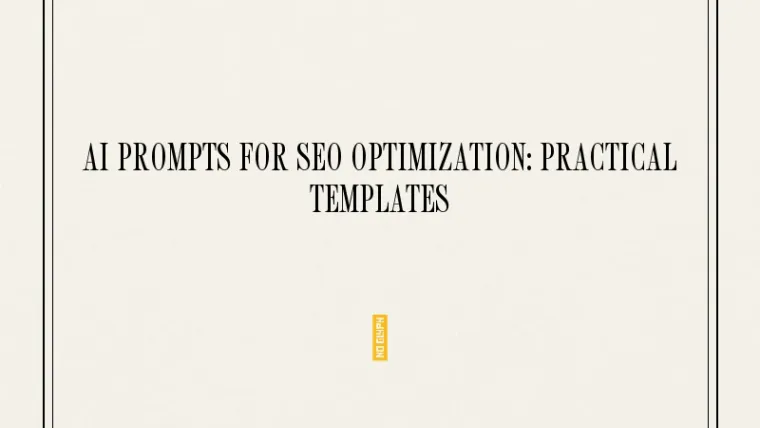 An engineering-grade SEO prompt workflow connecting five structured stages from intent decoding to validated schema